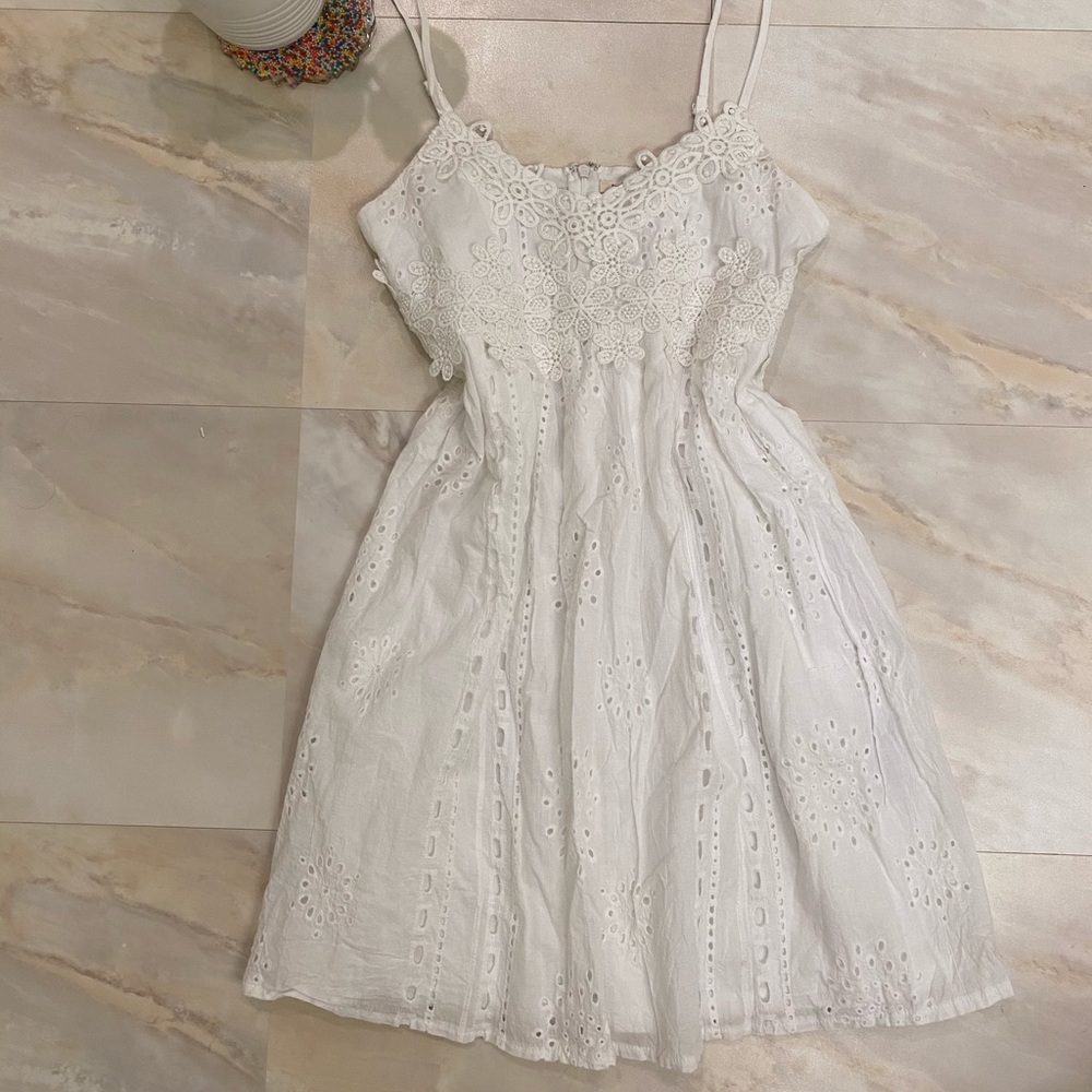 REBELLION! Adorable White Eyelet, Sun Dress!
3 FOR $25